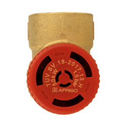 AFRISO Zawór bezpieczeństwa do c.o. MS 1,5 bar Rp1/2" x Rp3/4" 42376